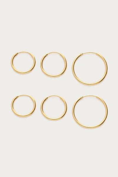 Set van drie basic oorringen | My Jewellery