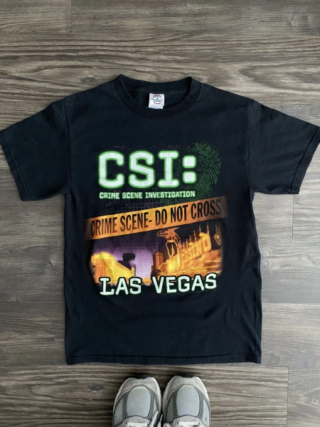 Vintage 2003 CSI Las Vegas T Shirt