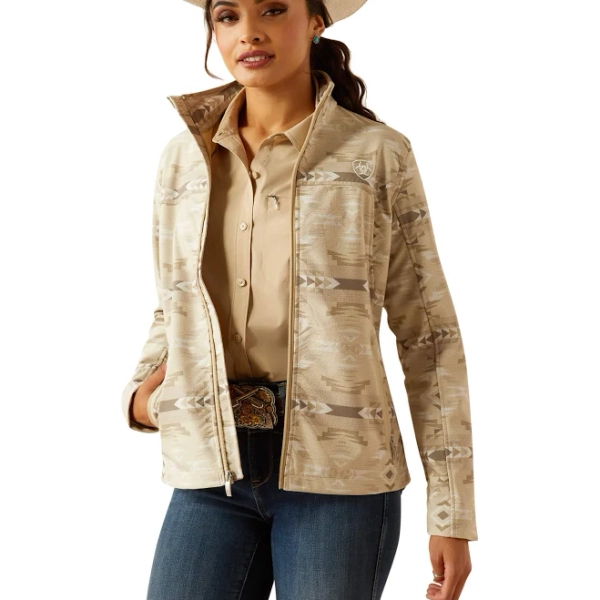 Ariat Women's New Team Softshell Print Jacket