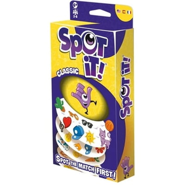 Zygomatic Spot It! Classic Eco Refresh Family Card Game for Ages 6 and up  from Asmodee