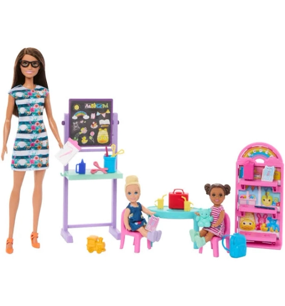Barbie I Love School Classroom Playset