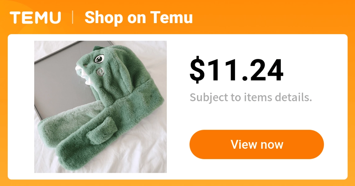 Temu Dino hat