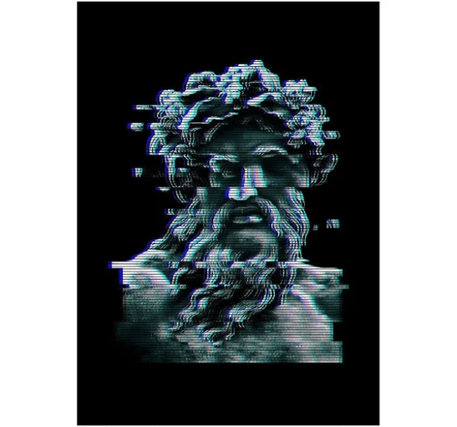Displate Zeus Modern Magnetic Poster