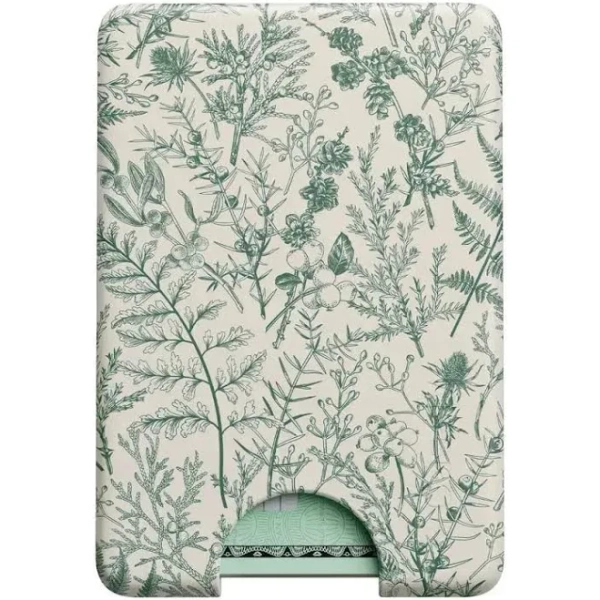 Sage Garden Floral MagSafe Wallet
