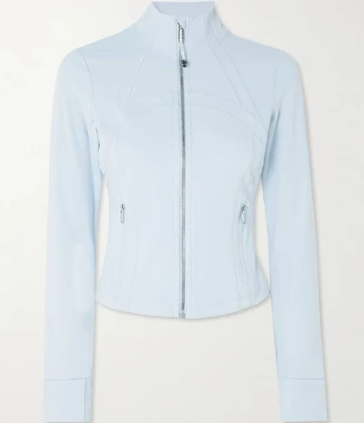 lululemon Define Cropped Nulu Jacket - Women - Light blue Coats and Jackets - US14