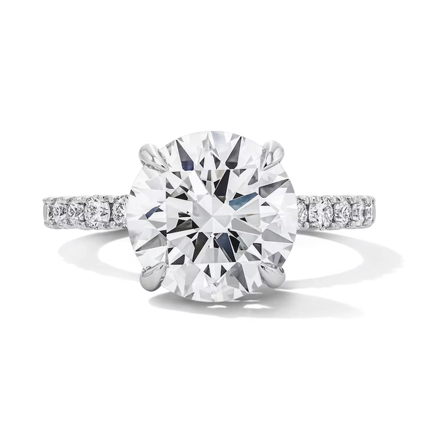 4-1/2 CT. T.W. Certified Lab-Grown Diamond Engagement Ring in 14K White Gold (F/VS2)