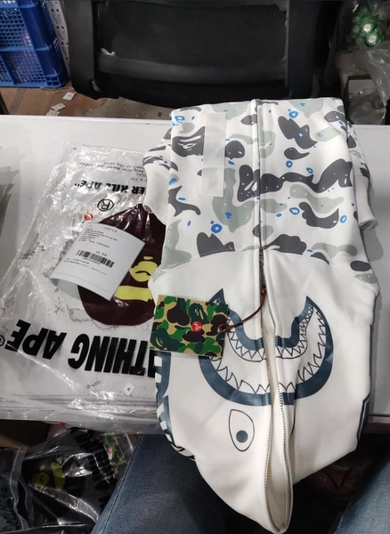Bape Men's Full Zip Hoodie