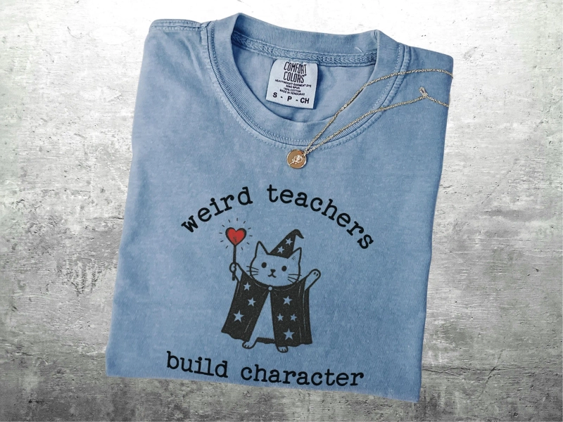 Weird Teachers Shirt, Funny Teacher Shirts, Womens, Mens, Comfort Colors T-shirt