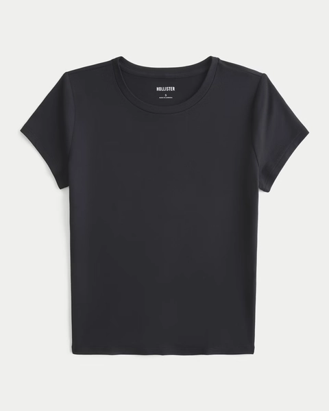 Seamless Fabric Crew Baby Tee