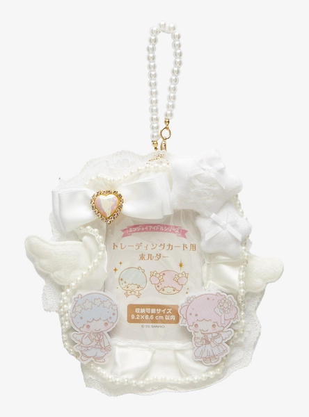 Sanrio Japan Originals Little Twin Stars Angel Photo ID Holder Bag Charm