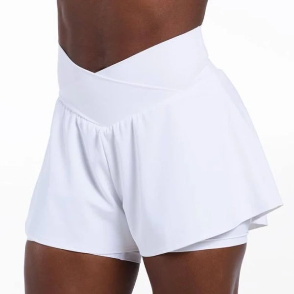 Balera V-Waist Two-in-One Dance Shorts