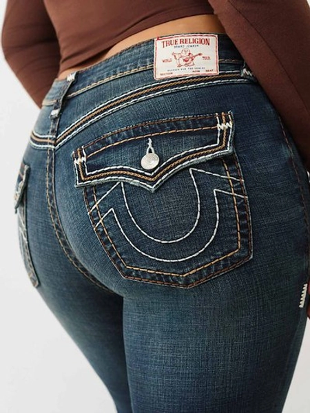PLUS BECCA MID RISE SUPER T BOOTCUT JEAN