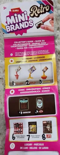 NEW Retro Mini Brands Set ~YOU PICK~ Fill your set