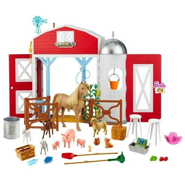 Barbie Horse Barn Playset