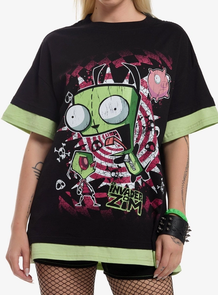 Invader Zim GIR Two-Toned T-Shirt