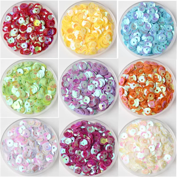 Paillettes Rondes en PVC de 4mm, 5mm et 6mm, Accessoires de Couture pour Mariage, Vêtements pour Femme, 10g - AliExpress 15