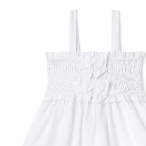Janie and Jack Seersucker Bow Dress