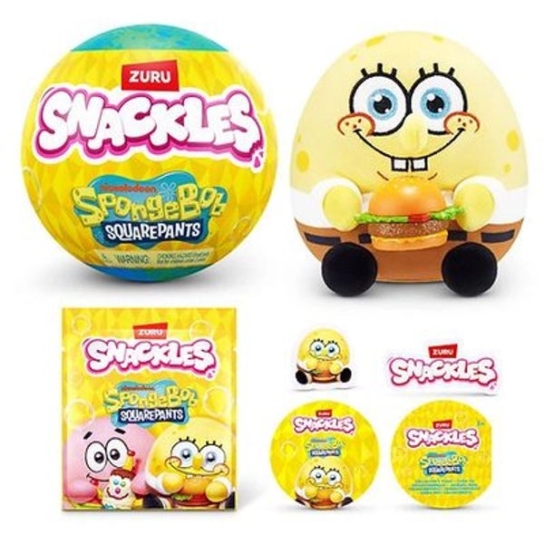 Zuru Snackles SpongeBob Squarepants Collection 5-Inch Plush