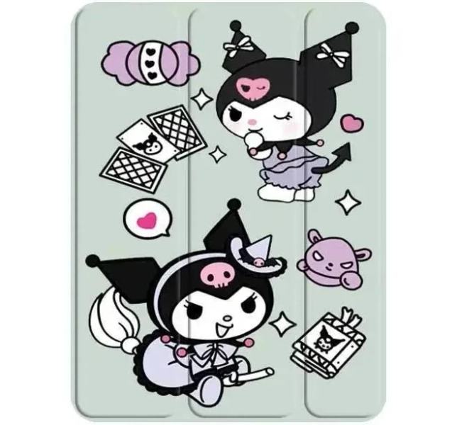 Kuromi Case for IPad 10th Generation Air4 5 10.9inch 8th 9th 10.2 Cartoon Cover