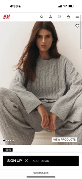 Sweater Set (top)