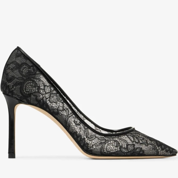 Jimmy Choo Women's Romy 85 Lace Pumps
