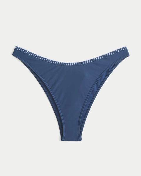 Stitched High-Leg Cheekiest Bikini Bottom