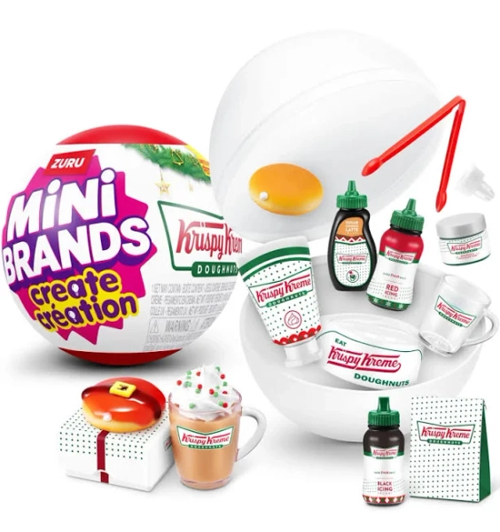 Mini Brands Create Krispy Kreme Series 1 Capsule Toy