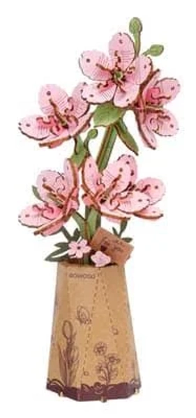 Robotime Sakura Flower 3D Wooden Puzzle