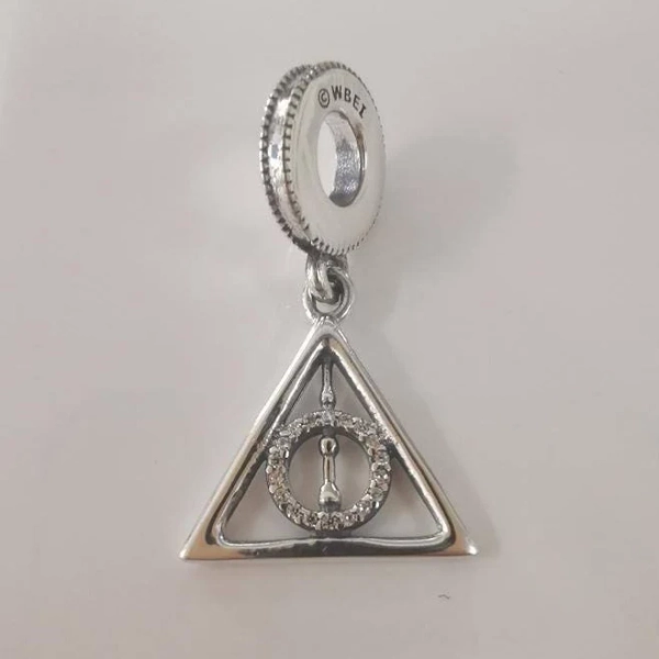 pandora nwt 2020 x deathly hallows dangle charm