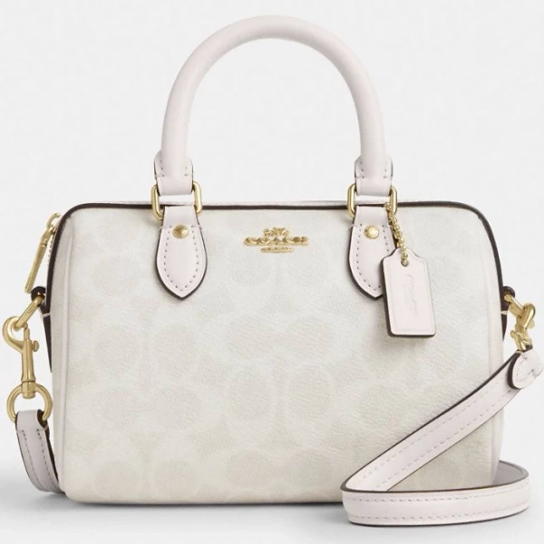 Coach Women's Mini Rowan Crossbody Bag in Signature Canvas
