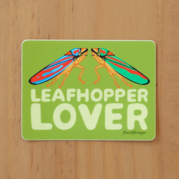 Leafhopper Lover Sticker / Entomology / Hemiptera / Bug / Vinyl Sticker / Laptop Sticker / Ecology