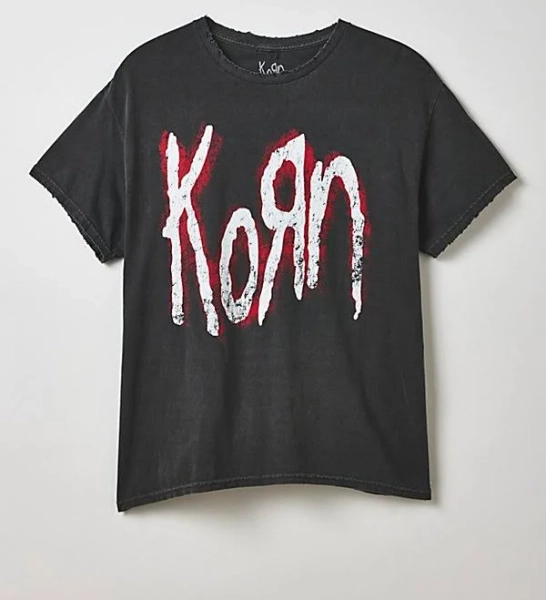 Korn Men's Cotton Graphic Tee