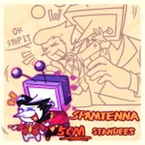 Spamtenna Deltarune Mini Standees by BONGfire - ACGGOODS