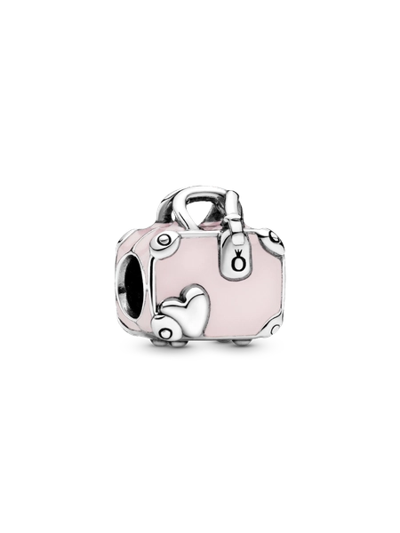 Charm Valigia Rosa