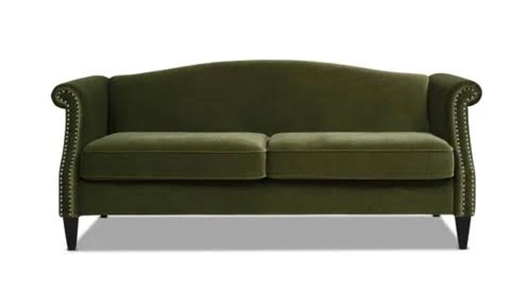 jennifer taylor home Elaine Camel Back Small Space Sofa
