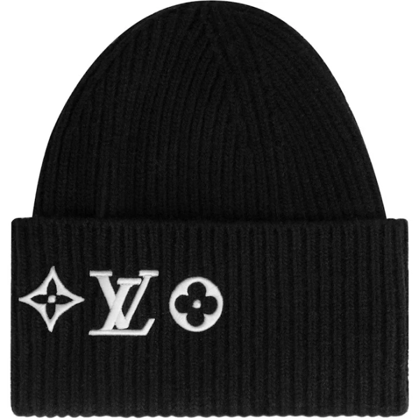 LV Headline Beanie Black