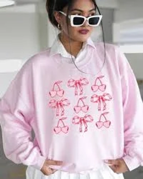 Cherries and Bows Sweatshirt