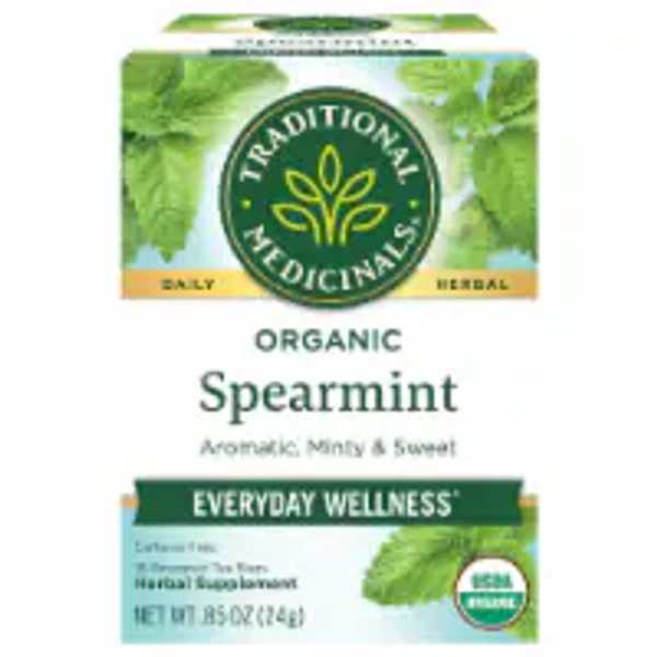 Traditional Medicinals Organic Spearmint Tea, 16 ct