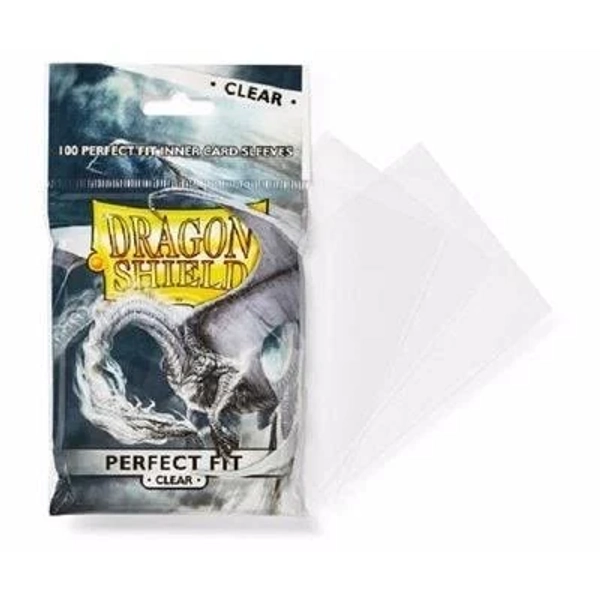 Dragon Shield Perfect Fit Sleeves - Clear