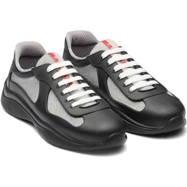 Prada Men's America's Cup Soft Rubber Sneakers