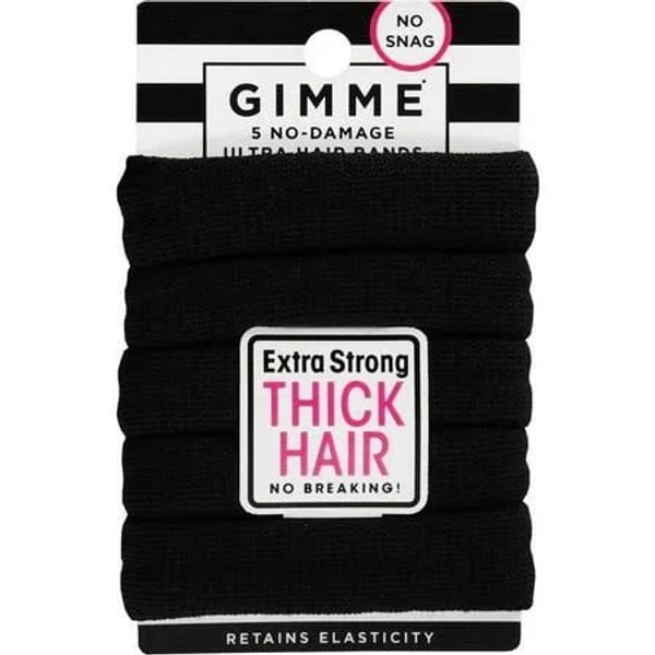Gimme Beauty Thick Fit No Damage Microfiber Hair Elastics
