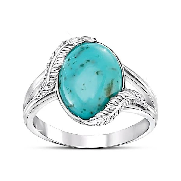 Sedona Canyon Turquoise Ring (Over 5.5 Carat)