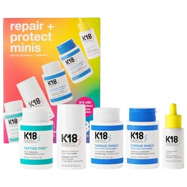 K18 Biomimetic Hairscience Repair + Protect Minis Kit