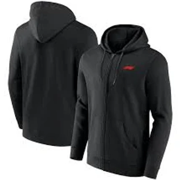 Formula 1 Essentials Small Crest Full Zip Hoodie - Black