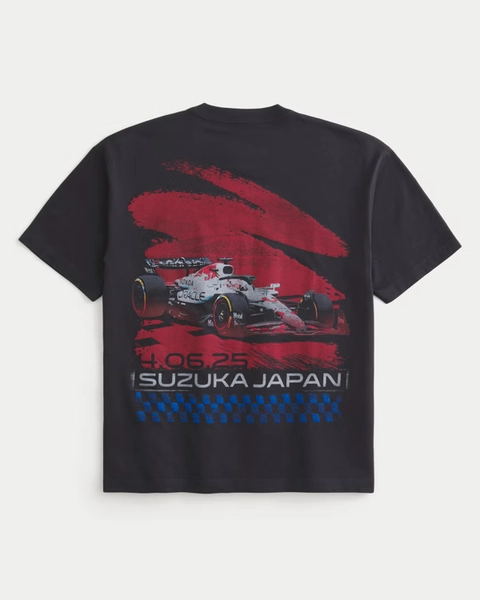Boxy Oracle Red Bull Racing Graphic Tee