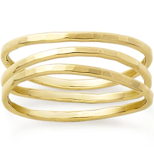 James Avery 14K Gold Delicate Forged Ring