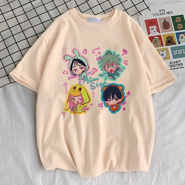 Alien Stage top tees teen Classic Psychedelic 80s Trendy t shirt Comfortable Digital korean clothes Trendy Vintage 2000s - AliExpress 200000345
