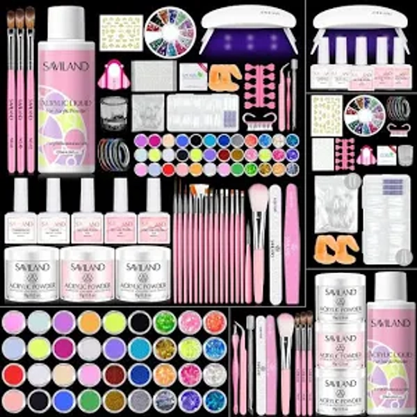 Saviland Professional Acrylic Nail Kit