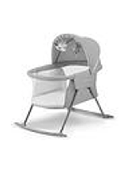 Lovi Baby Cot/Cradle- Grey - GREY