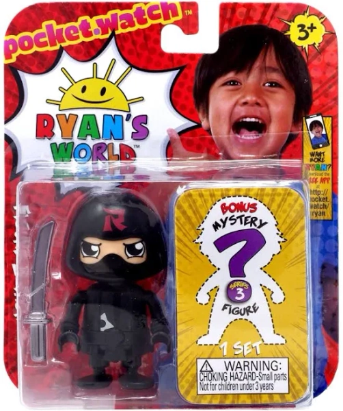 Ryan's World Series 3 Ninja Ryan & Mystery Action Figure 2-Pack